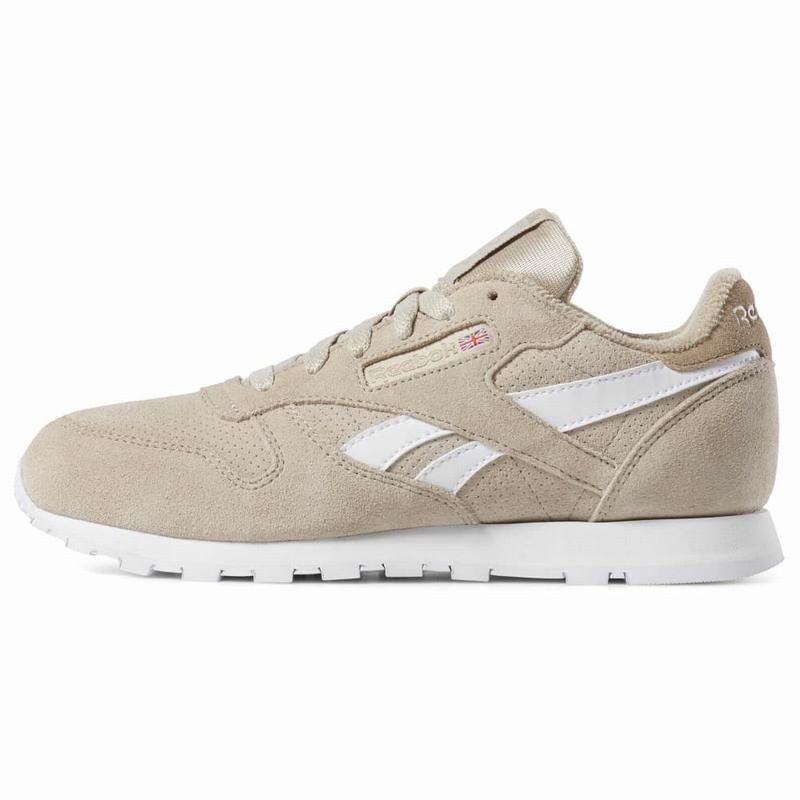 Tenisi Reebok Classic Leather Baieti Bej Romania UW1818OU